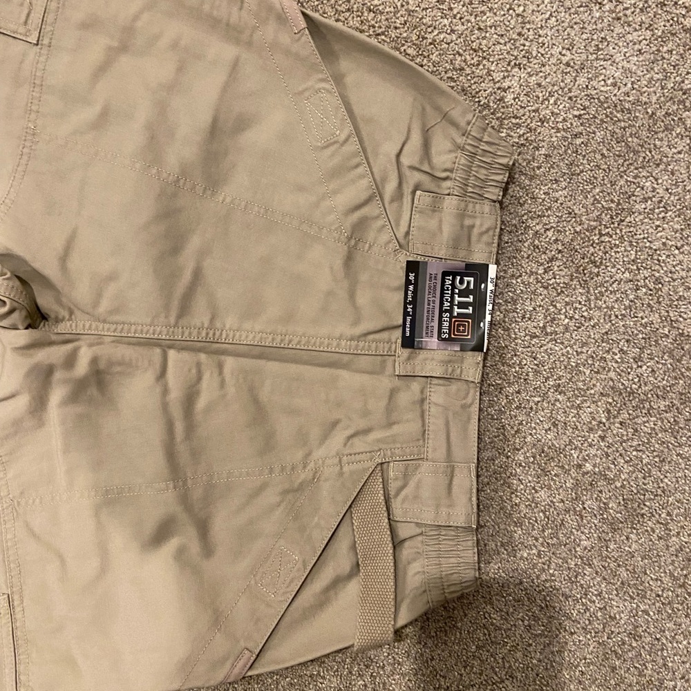 NWT! 5.11 Tactical Cotton Canvas Pants Men’s Size 30 Waist/34 Inseam